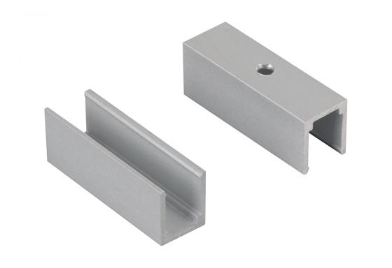 StrongLumio kovový úchyt pre LED sil.profil neon 8x16mm