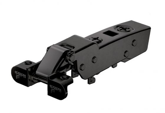 HETTICH 9091225 Sensys 8631i polonaložený 95° úzký alu rámček SiSy obsidián