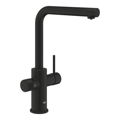 GROHE 30590KF0 Batéria Blue Pure Minta, L-výpusť, phantom čierna