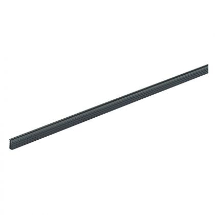 HETTICH 71109 SlideLine 56 profil nosný i vodiaci 3000 mm tmavo eloxovaný hliník