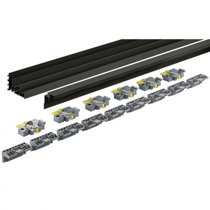 HETTICH 9336470 TopLine XL new sada vodiacich profilov 4000 mm + príchyty