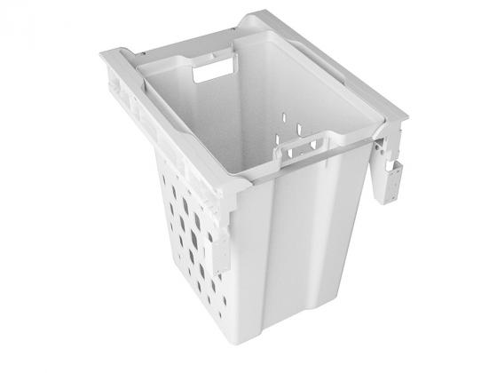 GOLLINUCCI Výsuvný kôš na bielizeň Linea 560 450mm bez výsuvov biela