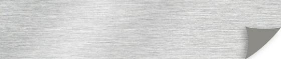 ABSB 3561E/OHNE Brushed Aluminium AL01 43/1