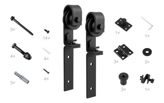 StrongLine Barnio fold kovanie pre posuvné skladacie interiérové dvere StrongLine Barnio fold kovanie pre posuvné skladacie interiérové dvere