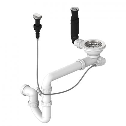 StrongSinks S3 Sifón pre úsporu miesta pro granitové drezy Vardar