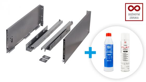 K-StrongMax 18 500mm sivá + StrongGlue/StrongClean