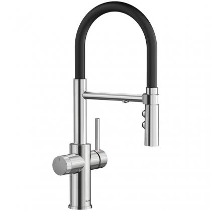 BLANCO 526706 Batéria CATRIS-S FLEXO FILTER PVD Steel