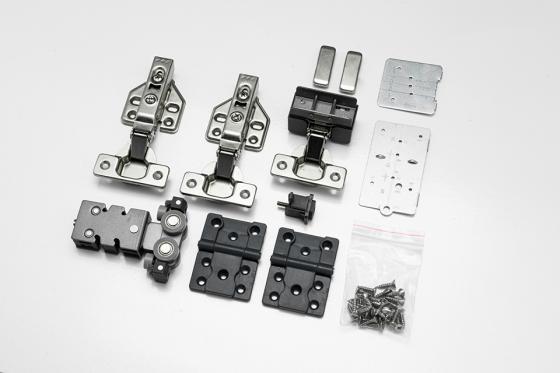 StrongLine Turnio kovanie pre skladacie naložené skriňové dvere 2 krídla 15kg