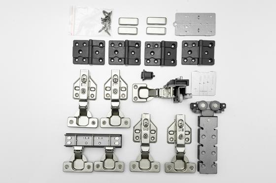 StrongLine Turnio kovanie pre skladacie naložené skriňové dvere 2 krídla 25kg