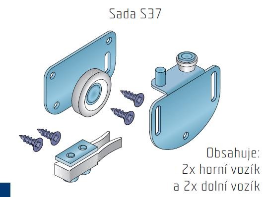 S-S37 sada kovania 1 krídlo