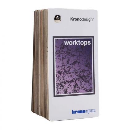 KRONOSPAN vzorkovník Worktops 2023-2027 - vejár
