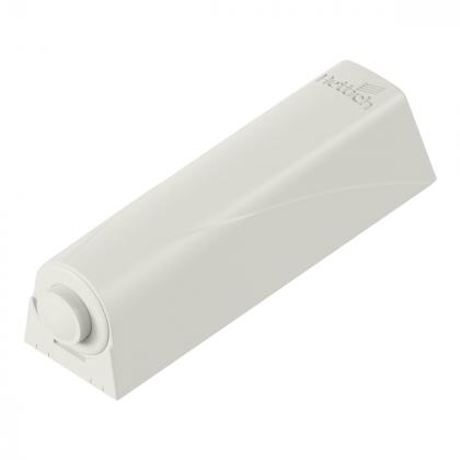 HETTICH 9375887 piestik PTO s čočkou, krátký, s adaptérom, bílá