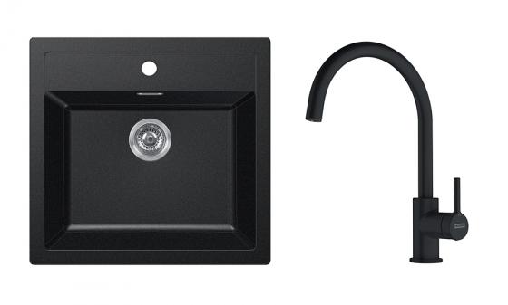 FRANKE Set T122Č SID 610 čierna + FC 6018.901