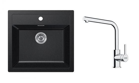 FRANKE Set T114Č SID 610 čierna + FS 3230.031