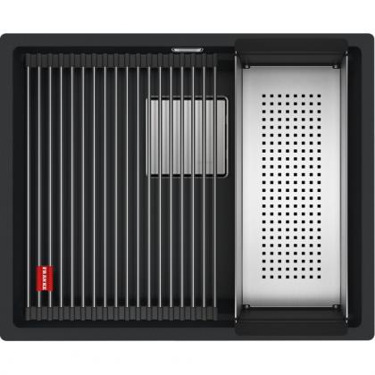 FRANKE Drez  KNG 110-52 560 x 460 mm matná čierna