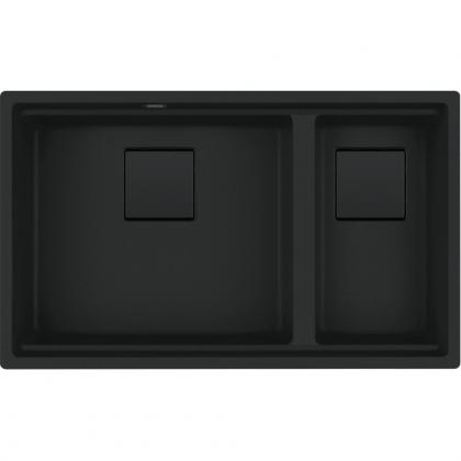 FRANKE Drez KNG 120/2 760x460mm čierna matná