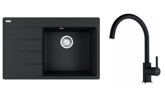 FRANKE Set G271O CNG 611-78 TL/7 onyx + FC 6018.071