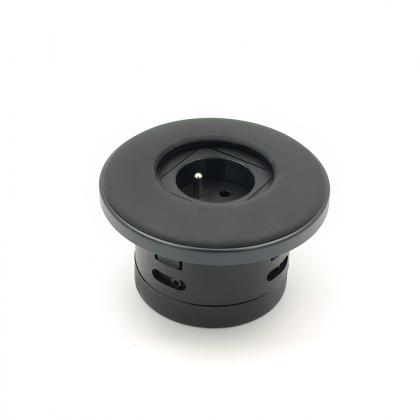 StrongPower elektrická zásuvka Iris B, Francúzka, čierna