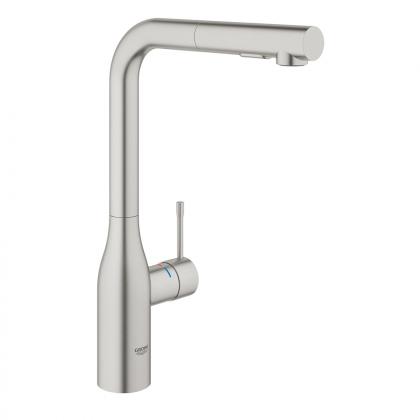 GROHE 30270DC0 Batéria Essence L-výpusť s duálnou sprchou supersteel