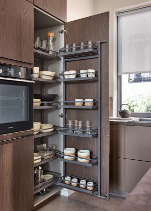 K-KES Tandem III, potravinová skriňa, Arena Style, 600/1700mm, antracit