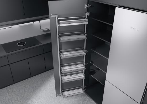 K-KES Tandem Side III, potravinová skriňa, Arena Style, 600/1700mm, chróm