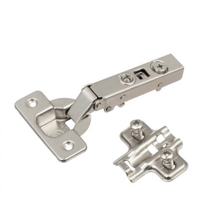 K-StrongHinges S5 záves klip naložený, bez tlmenia, 110°, podložka euroskrutka