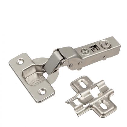 K-StrongHinges S5 záves klip polonaložený s tlmením 110° podložka skrutka