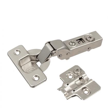 K-StrongHinges S5 záves klip polonaložený s tlmením 110° podložka skrutka exc.