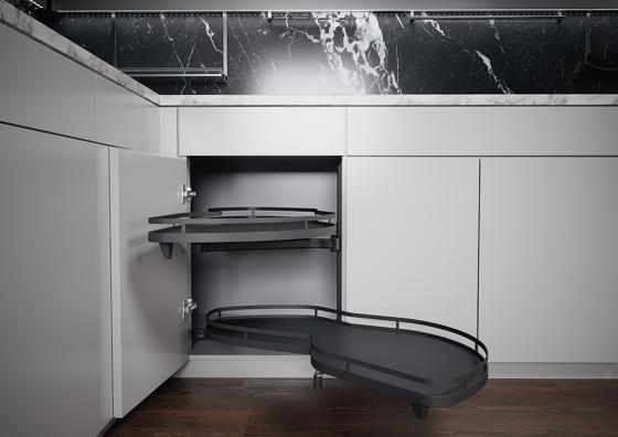 K-KES LeMans II, police a uchytenia, Arena Style, antracit, P, 450/min 1266