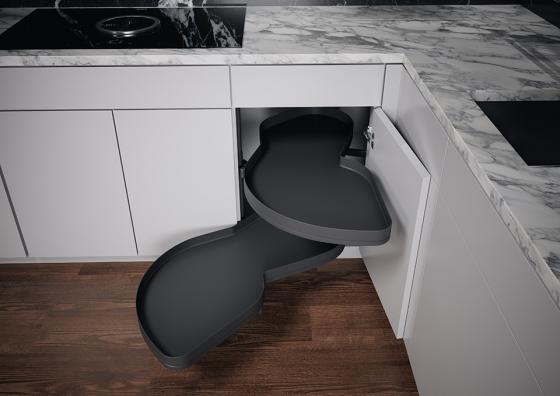 K-KES LeMans II, police a uchytenia, Arena Pure, antracit, L, 500/600-750