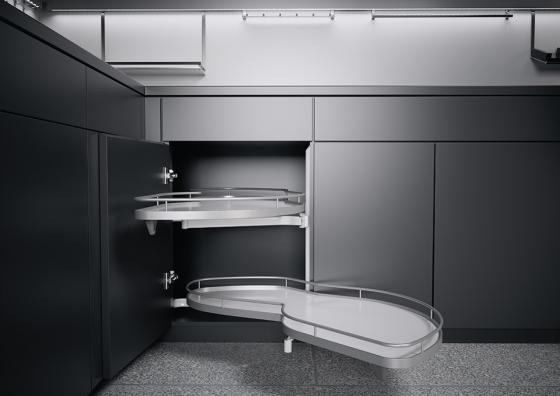 K-KES LeMans II, police a uchytenia, Arena Classic, biela/strieborná, P,720-900