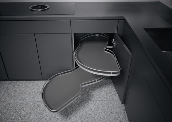 K-KES LeMans II, police a uchyt., Arena Classic, šedá/strieborná, L, 400/600-750