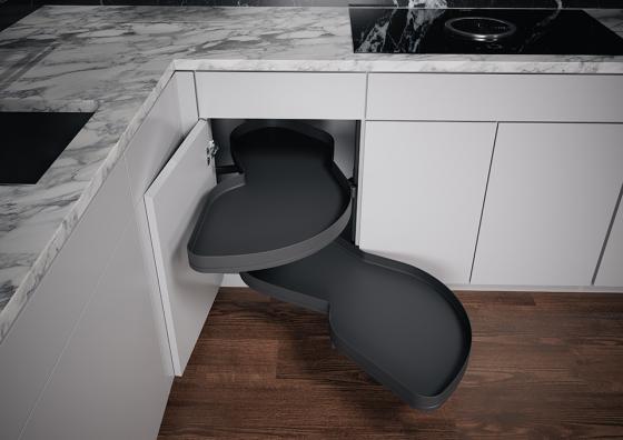 K-KES LeMans II, police a uchytenia, Arena Pure, antracit, P, 600/600-750