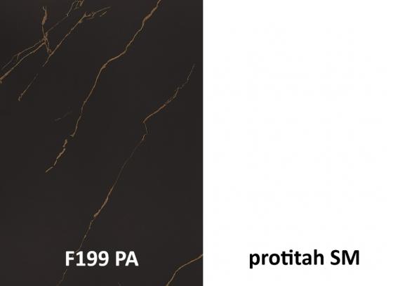 Zástena F199 PA/protiťah SM 4100/640/9,2