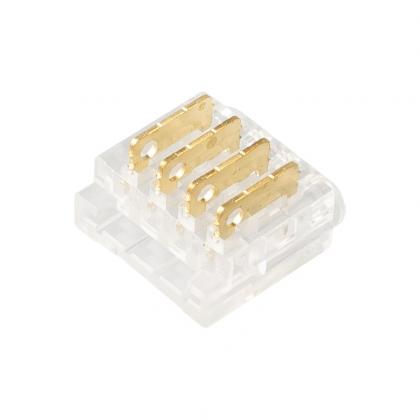 StrongLumio spojka RGB LED pásik 10mm - kabel štvorlinka