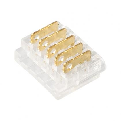 StrongLumio spojka RGBW LED pásik 12mm - kábel päťlinka