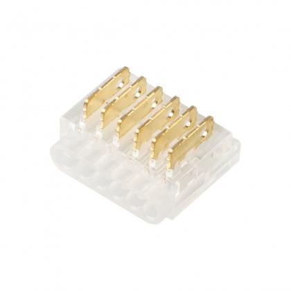 StrongLumio spojka RGBCCT LED pásik 12mm - kábel šesťlinka