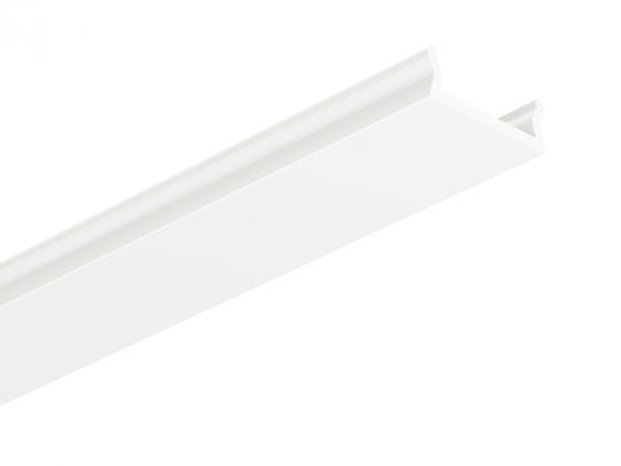 StrongLumio krycia lišta k LED profilom Maglyte-10 naklapavácia, 3030mm, mliečna
