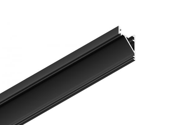 StrongLumio profil LED Maglyte-10 Angular, 3030mm, čierna elox