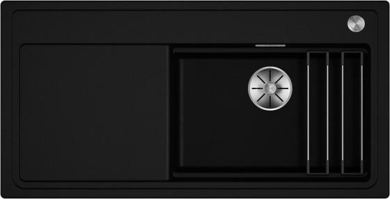 BLANCO 528092 Drez Etagon XL 6 S InFino s ovládaním PushControl čierna