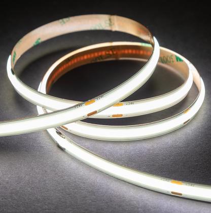 StrongLumio LED pásik COB 24V 12W/m (480 LED/m) - 8mm,extra teplá biela