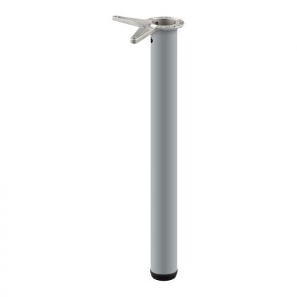 StrongLegs stolová noha TS004 710/60 strieborná