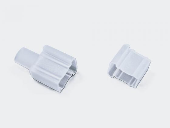 StrongLumio koncovka pre neon 4x10 "T", s otvorom