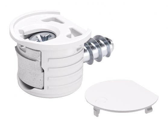 IF KORE 15 spojovacie kovanie, M6x8 mm, krytka biela