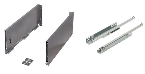 K-StrongMax Uni 18 zásuvka H249/500mm, sivá