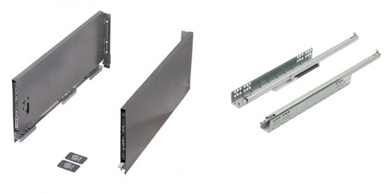 K-StrongMax Uni 18 zásuvka H185/350mm, sivá