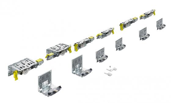 HETTICH 9275782 TopLine XL new STB 19 (17 mm), 40-50/100 kg 3 krídla