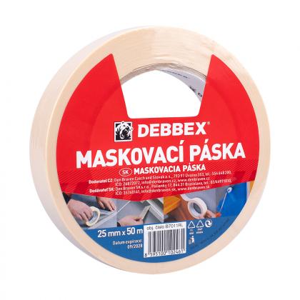 Maskovacia (krepová) páska 25mm x 50m