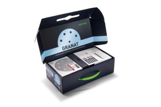 FESTOOL 578668 Brúsivo Granat D125 GR-Set