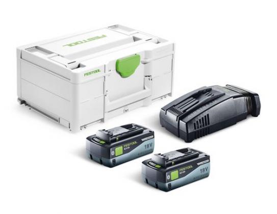 FESTOOL 577327 Energetická súprava SYS 18V 2x8,0/SCA16
